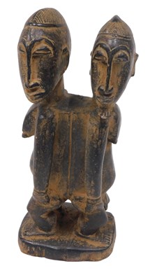 Lot 228 - A Dogon tribal figure, Mali, 38cm high.