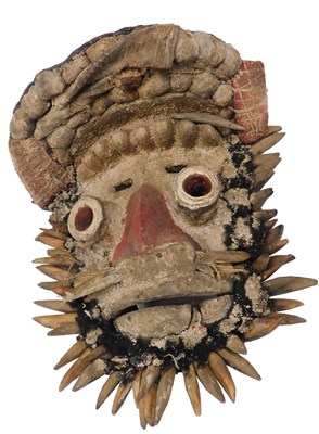 Lot 240 - A Guere Kwi tribal mask, Ivory Coast/Liberia,...