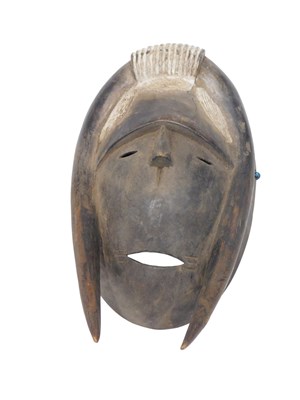 Lot 244 - A Ligbi tribal mask, Ivory Coast/Liberia, 35cm...