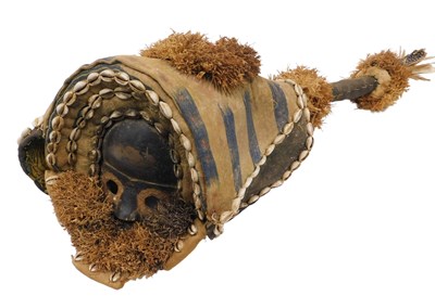Lot 248 - A Dan tribal mask, Ivory Coast, 35cm high.