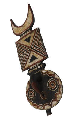 Lot 258 - A Bwa Nwantantay tribal plank mask, Burkina...