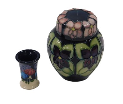 Lot 27 - Two items of Moorcroft, comprising a ginger...