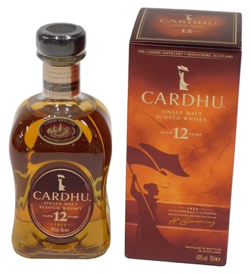Lot 101 - A bottle of Cardhu single Scotch malt whisky,...