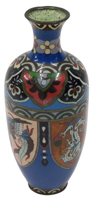 Lot 152 - A late 19thC/early 20thC Japanese cloisonne...