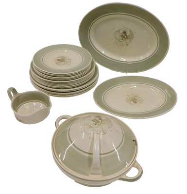 Lot 157 - A Susie Cooper part dinner service, each piece...
