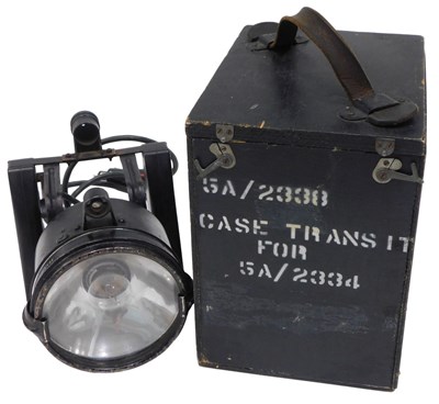 Lot 177 - An Aldis military signalling light, reference...