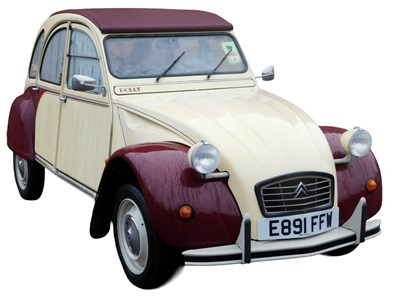 Lot 4 - A 1988 Citroen 2CV Dolly, Registration E891...