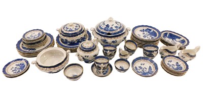 Lot 297 - A Booth's Pottery Real Old Willow pattern part...