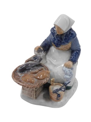 Lot 357 - A Royal Copenhagen porcelain figure of a...
