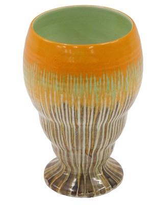 Lot 360 - An early 20thC Shelley pottery harmony drip...