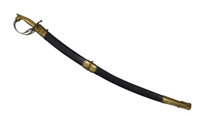 Lot 408 - A 20thC Indian sword, with a horses head...