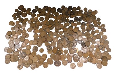 Lot 426 - Queen Victoria young head and later pennies,...