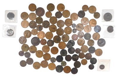 Lot 451 - A quantity of coins, to include George I,...