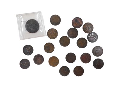Lot 452 - A quantity of George IV farthings, and an 1827...
