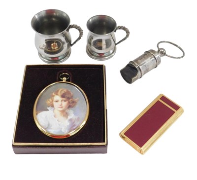 Lot 471 - Miscellaneous items, to include a Ronson gilt...