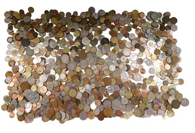 Lot 501 - A large quantity of mainly foreign coins.