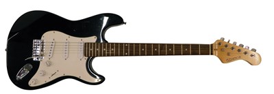 Lot 547 - An Elevation electric guitar, in black and...