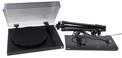Lot 553 - A Sony stereo turntable system, PS-HX500,...