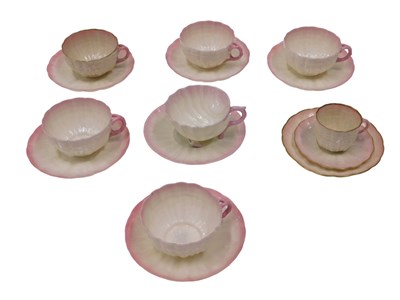 Lot 631 - A collection of Belleek second and first...