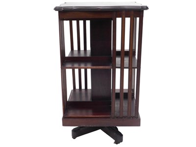 Lot 691 - An Edwardian style mahogany marquetry and...