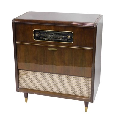 Lot 568 - A Ferguson radiogram, in walnut case, with a...
