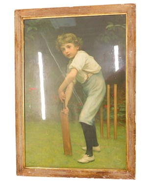 Lot 581 - After Philip Calderon. Captain of the eleven,...