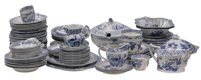 Lot 584 - An extensive dinner service, to Mason's Old...