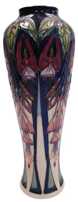 Lot 101 - A Moorcroft pottery Marinka pattern vase,...
