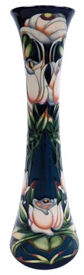Lot 103 - A Moorcroft pottery Moonlight pattern vase,...