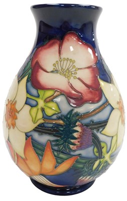 Lot 105 - A Moorcroft pottery Golden Jubilee pattern...