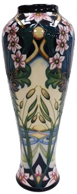 Lot 106 - A Moorcroft pottery Avon Water pattern vase,...
