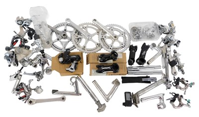 Lot 66 - Rear derailleurs, hub sets, and crank sets,...