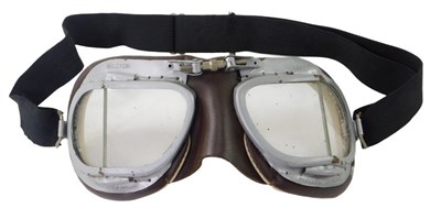 Lot 80A - A pair of Halcyon Mark 49 brown leather...