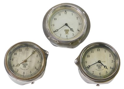 Lot 15A - Smiths dashboard clocks, comprising P163.964,...
