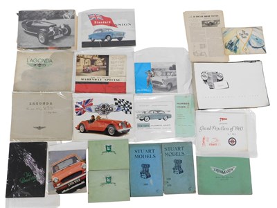 Lot 45 - Motoring pamphlets, including The Marendas...