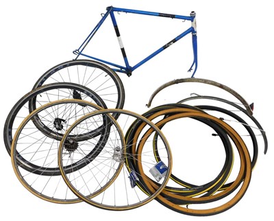 Lot 65 - A Sun Cycles bicycle frame and fork set, road...