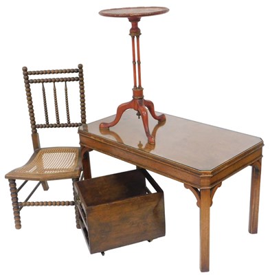 Lot 66 - A group of occasional furniture, being a...