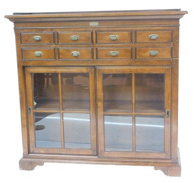 Lot 182 - A shop retail design cabinet, with an...