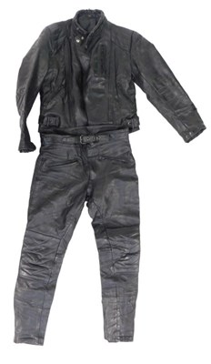 Lot 63A - A Dynamic Leather Classic two-piece black...