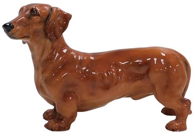 Lot 74 - A Royal Doulton figure of a Dachshund, N1141,...