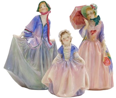 Lot 133 - Three Royal Doulton figures, comprising Sweet...