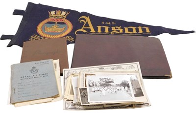 Lot 137 - Two 1950s Naval photograph albums, showing a...