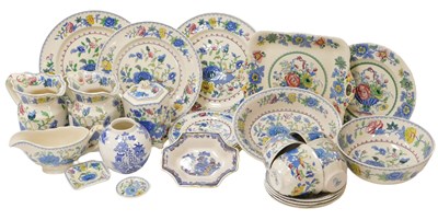 Lot 205 - A group of Masons Ironstone Regency pattern...