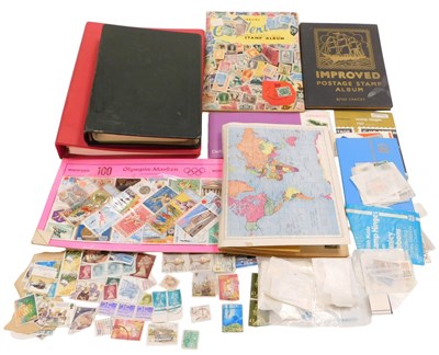 Lot 252 - Philately. GB and world stamps, in two albums,...