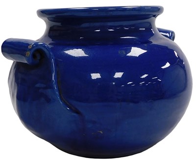 Lot 309 - A late 19thC Liberty of London blue glazed...