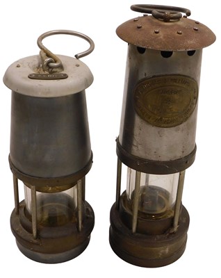 Lot 336 - An E Thomas & Williams Cambrian miner's lamp,...
