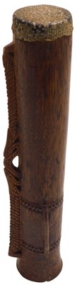Lot 348 - A Papua New Guinea katunenia drum, Massim or...