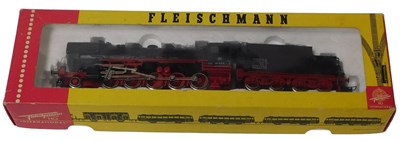 Lot 349 - A Fleischmann 00 gauge DB locomotive, 4-10-0,...