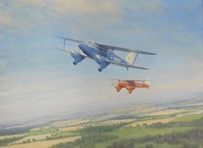 Lot 75 - Charles Coote (20thC). Now there are two D. H....