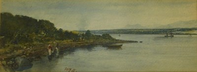 Lot 131 - William Fettes Douglas (1822-1891). On the Tay,...